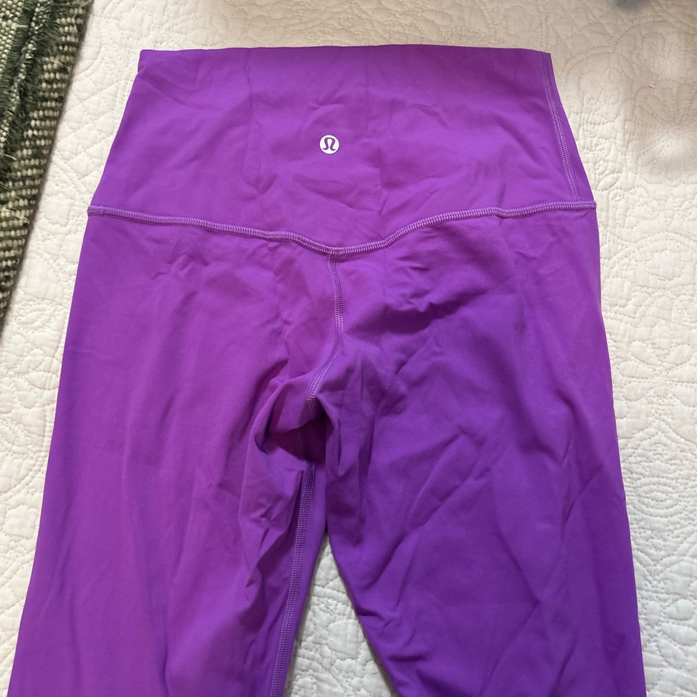 Lulu Lemon Purple Leggings